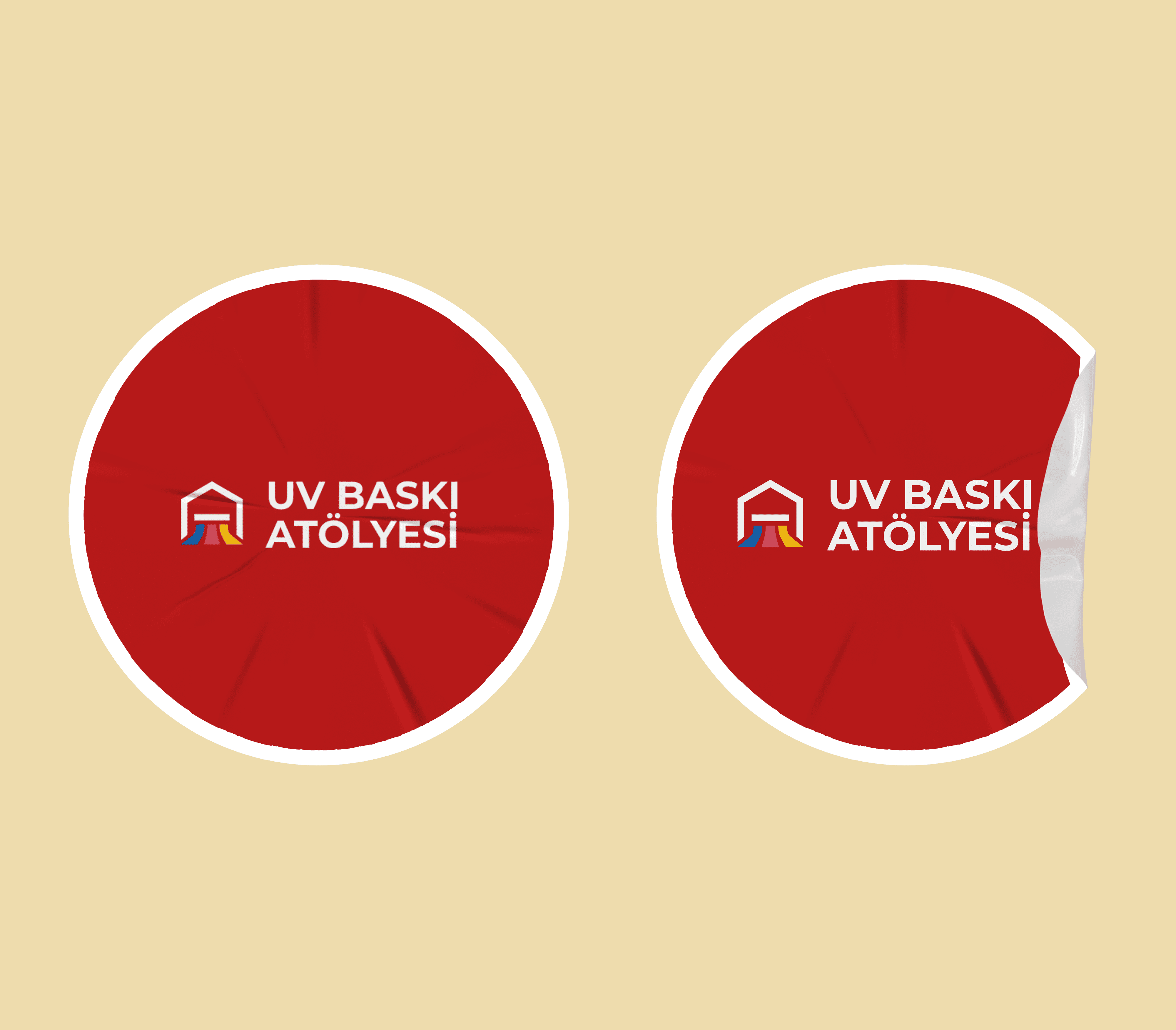 Folyo Bas Kes Etiket